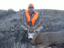This buck was taken at 619 yards